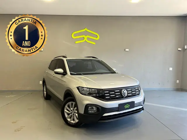 Carro Volkswagen T-Cross 2020 1.0 200 TSI Sense (Aut) (Flex) (PCD)