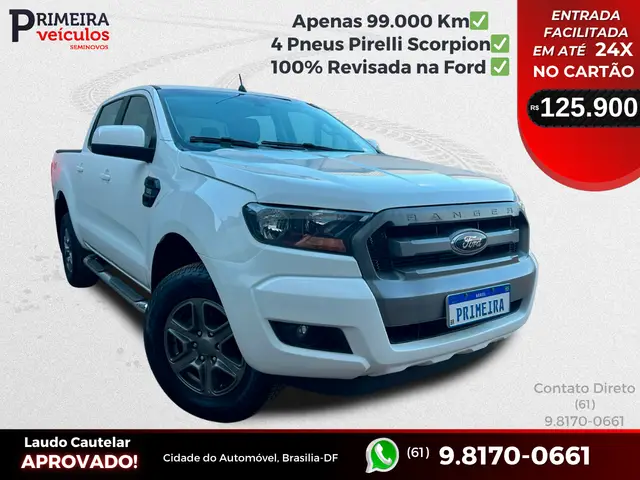 Carro Ford Ranger Cabine Dupla 2019 Ranger 2.2 TD XLS CD 4x4 (Aut)