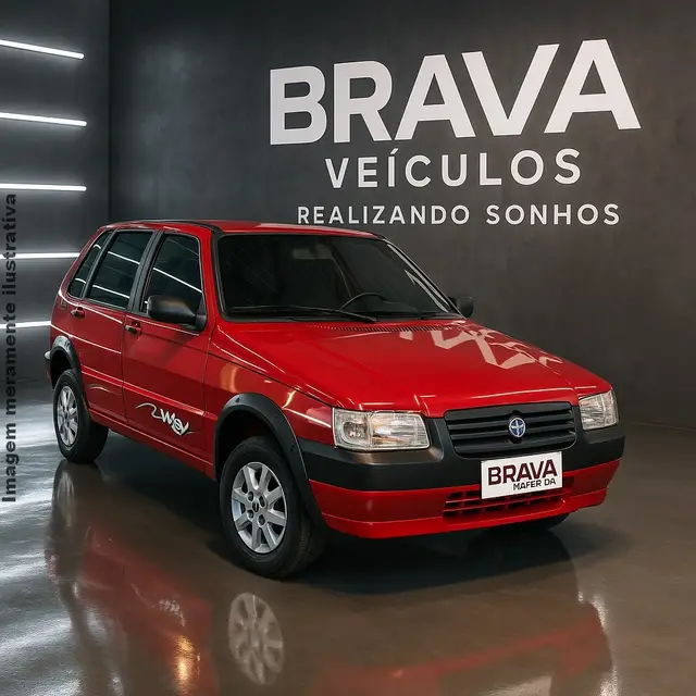 Carro Fiat Uno Mille 2013 Fire Economy Way 1.0 (Flex) 4p
