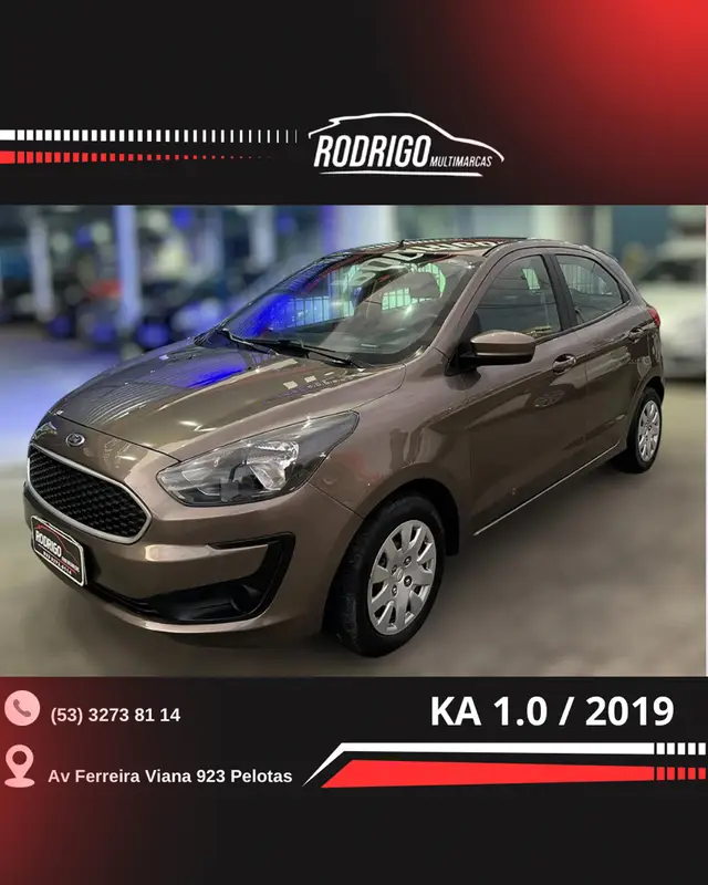 Carro Ford Ka 2019 1.0 SE (Flex)