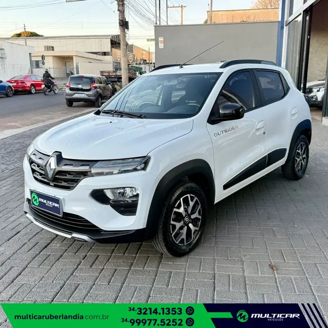 Carro Renault Kwid 2023 Outsider 1.0 12v SCe (Flex)