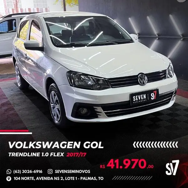 Carro Volkswagen Gol 2017 1.0 MPI City (Flex)