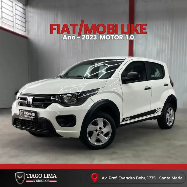 Carro Fiat Mobi 2023 Like 1.0 (Flex)