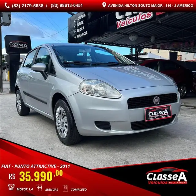 Carro Fiat Punto 2011 Attractive 1.4 (Flex)