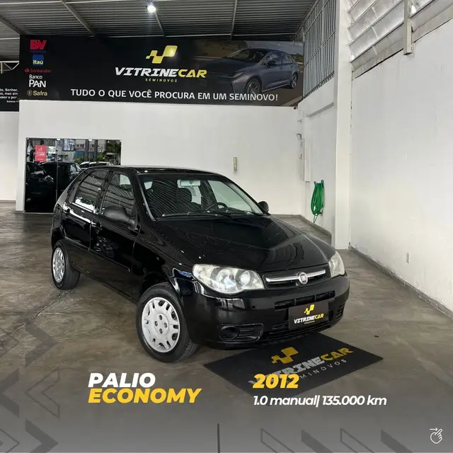 Carro Fiat Palio 2012 1.0 Celebr. ECONOMY F.Flex 8V 2p
