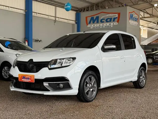 Carro Renault Sandero 2019 Authentique 1.0 12V SCe (Flex)
