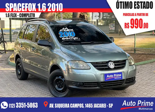 Carro Volkswagen SpaceFox 2010 Plus 1.6 8V (Flex)