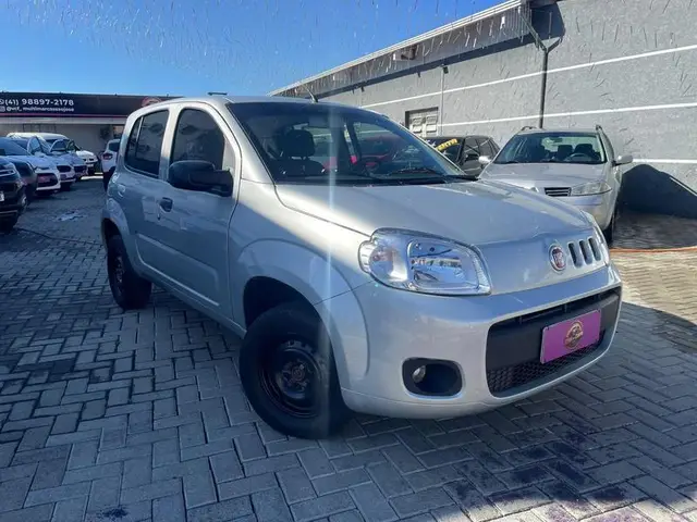 Carro Fiat Uno Mille 2013 Uno Mille Celeb. WAY ECON. 1.0 F.Flex 4p