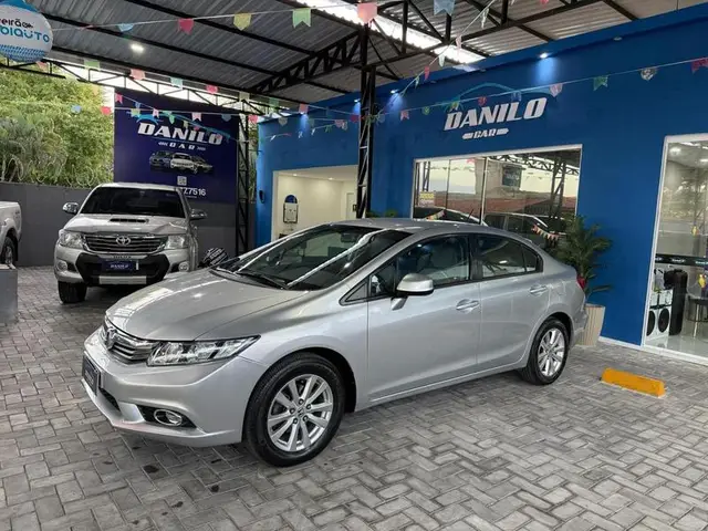 Carro Honda Civic 2014 LXS 1.8 i-VTEC (Aut) (Flex)