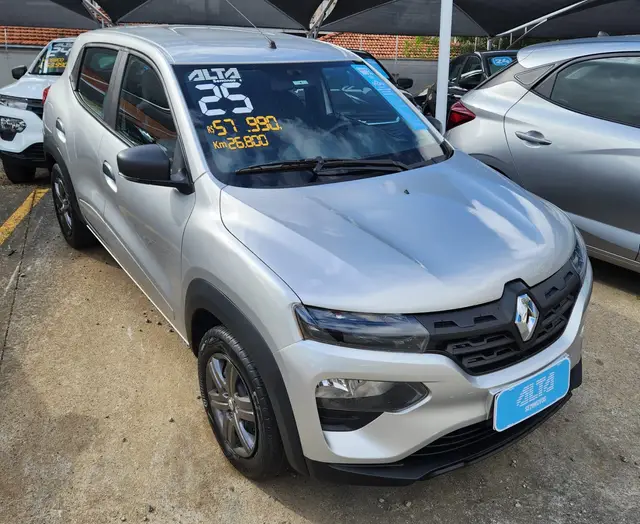 Carro Renault Kwid 2025 Zen 1.0 12v SCe (Flex)