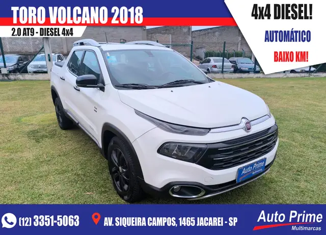 Carro Fiat Toro 2018 Volcano 2.0 diesel AT9 4x4