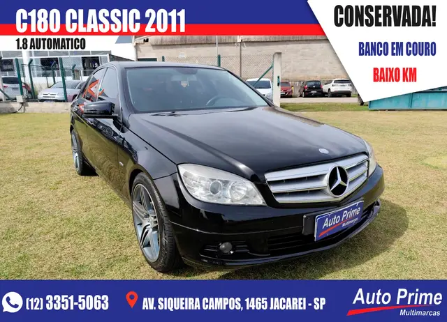 Carro Mercedes-Benz Classe C 2011 C 180 CGI Classic Blue Efficiency