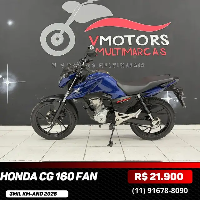 Moto Honda CG 160 2025 Fan
