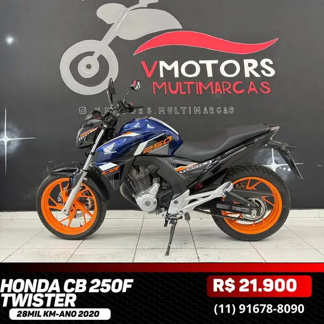 Moto Honda CB 250F Twister 2020 (CBS)