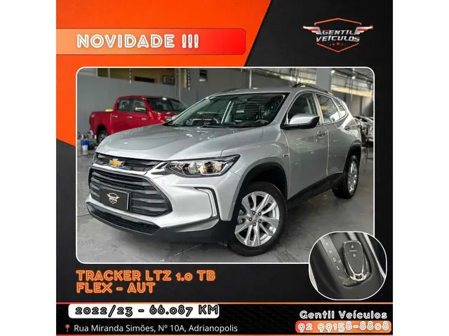 Carro Chevrolet Tracker 2023 LTZ 1.0 Turbo (Aut.)