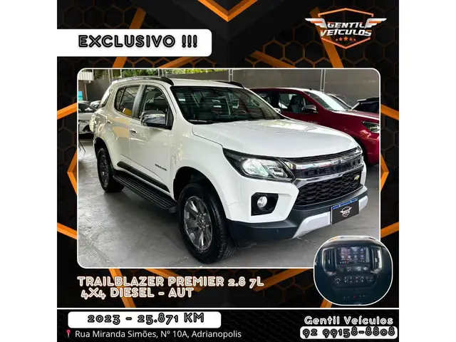 Carro Chevrolet Trailblazer 2023 Premier 2.8 Turbodiesel (Aut.)