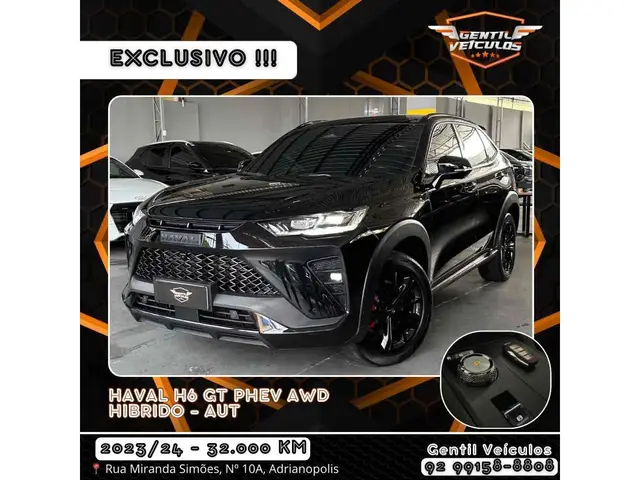 Carro GWM Haval H6 GT 2024 PHEV AWD
