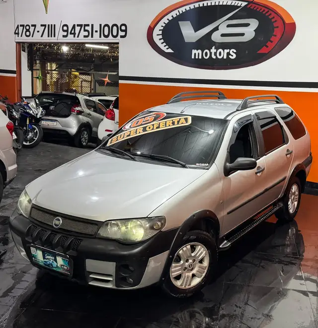 Carro Fiat Palio Weekend 2005 Adventure 1.8 8V (Flex)