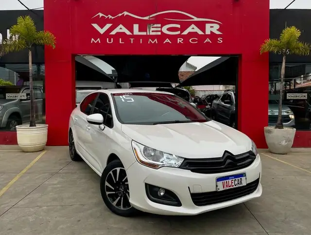 Carro Citroën C4 Lounge 2015 Tendance 1.6 Turbo Flex Aut.
