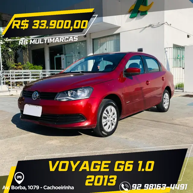 Carro Volkswagen Voyage 2013 1.0 Total Flex