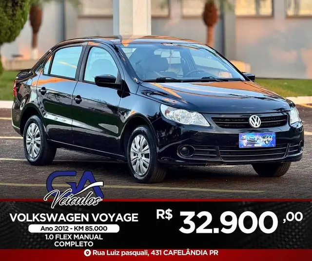 Carro Volkswagen Voyage 2012 1.0 City Mi Total Flex 8V