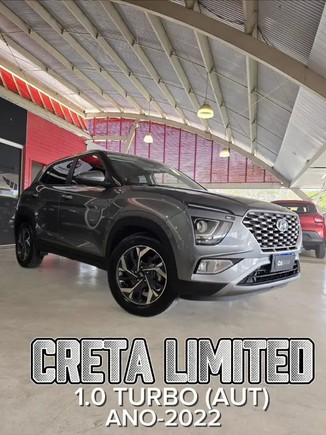 Carro Hyundai Creta 2022 Limited 1.0 Turbo (Aut) (Flex)