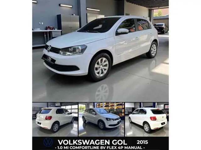 Carro Volkswagen Gol 2015 1.0 MPI Trendline 12V 5p (Flex)