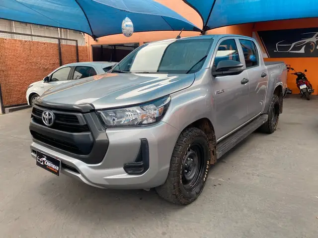 Carro Toyota Hilux Cabine Dupla 2021 STD Power Pack 2.8 TDI CD 4x4