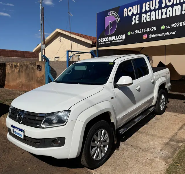 Carro Volkswagen Amarok 2014 2.0 CD 4x4 TDi Highline (Aut)