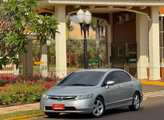 Carro Honda Civic 2008 New  LXS 1.8 16V (Flex)