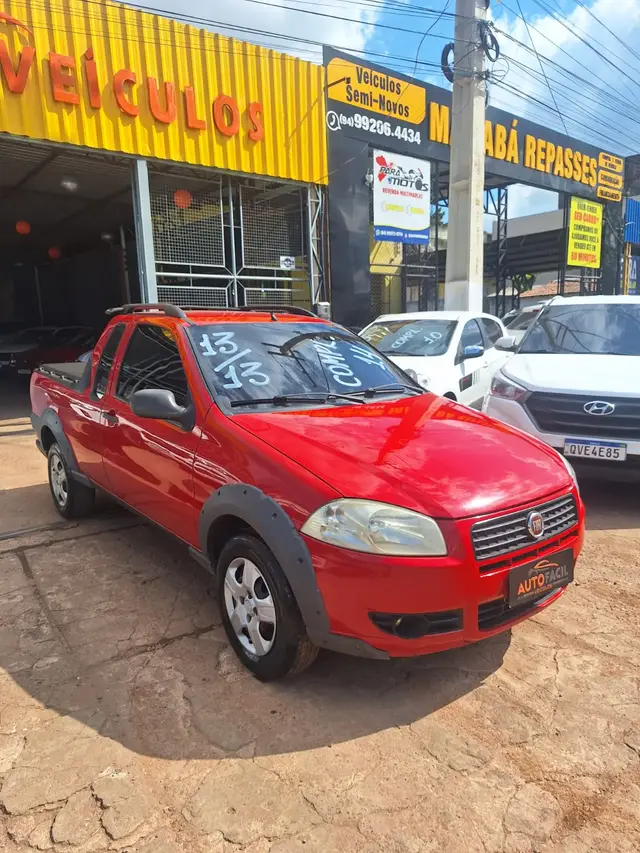 Carro Fiat Strada 2013 Working 1.4 (Flex) (Cabine Estendida)