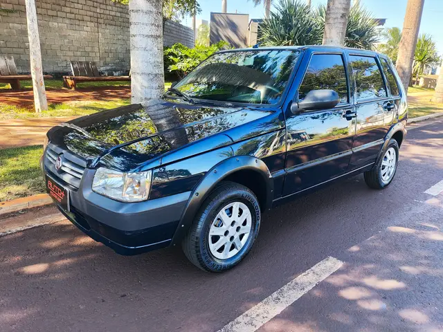 Carro Fiat Uno Mille 2013 Fire Economy 1.0 (Flex) 2p