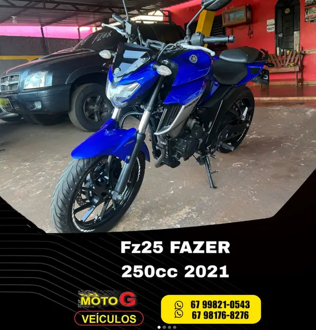 Moto Yamaha Fazer FZ25 2021 ABS