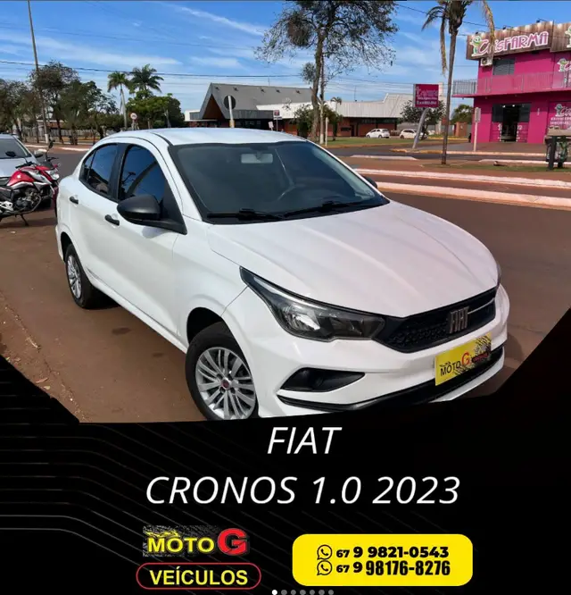 Carro Fiat Cronos 2023 1.0 (Flex) MT