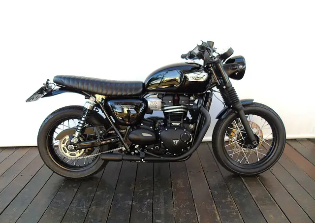 Moto Triumph Bonneville T100 2019 T100 BLACK