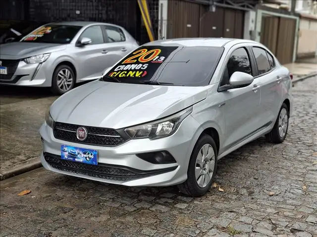 Carro Fiat Cronos 2020 1.3 Drive Firefly (Flex)