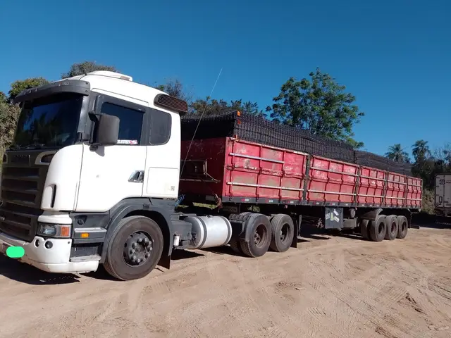 Caminhão Scania G 380 2008 G-380 LA 4X2 NA(Reb.)