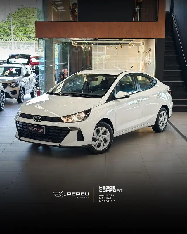 Carro Hyundai HB20S 2024 Comfort Plus 1.0