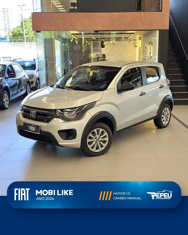 Carro Fiat Mobi 2024 Like 1.0