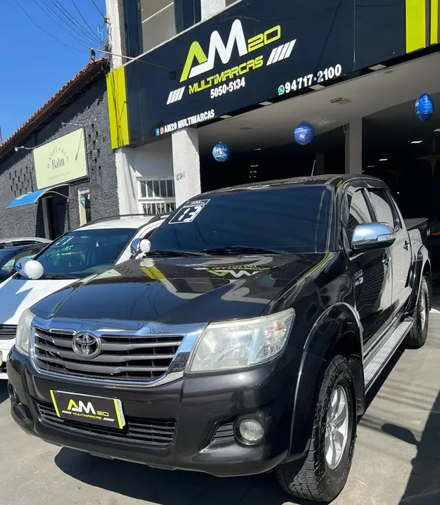 Carro Toyota Hilux Cabine Dupla 2013 Hilux 2.7 SRV CD 4x4 (Flex) (Aut)
