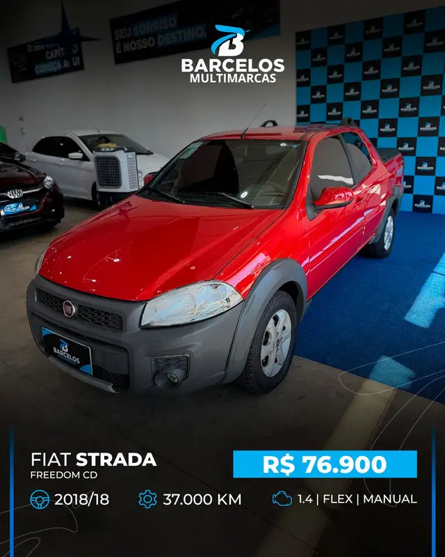 Carro Fiat Strada 2019 Freedom 1.4 CD (Flex)