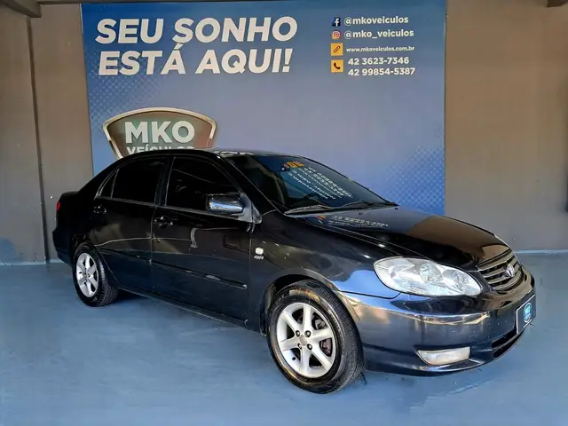 Carro Toyota Corolla 2004 Sedan XEi 1.8 16V (flex)