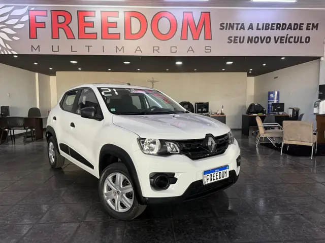Carro Renault Kwid 2021 Zen 1.0 12v SCe (Flex)