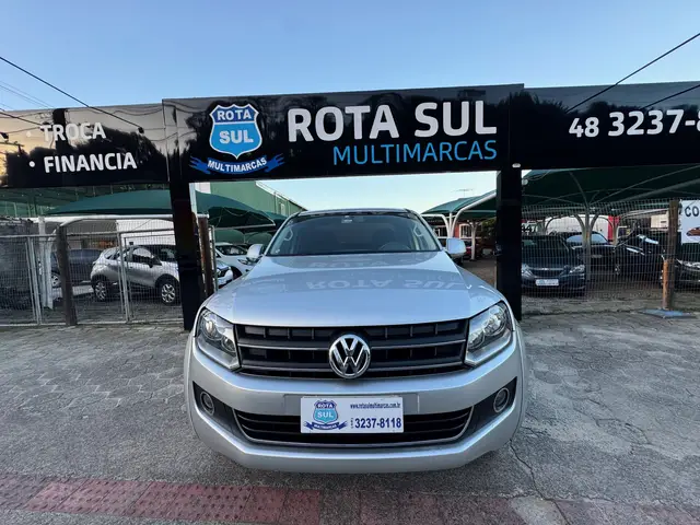 Carro Volkswagen Amarok 2012 2.0 CD 4x4 TDi Highline (Aut)
