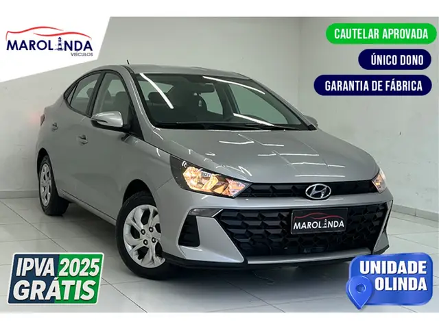 Carro Hyundai HB20S 2025 Comfort Plus 1.0