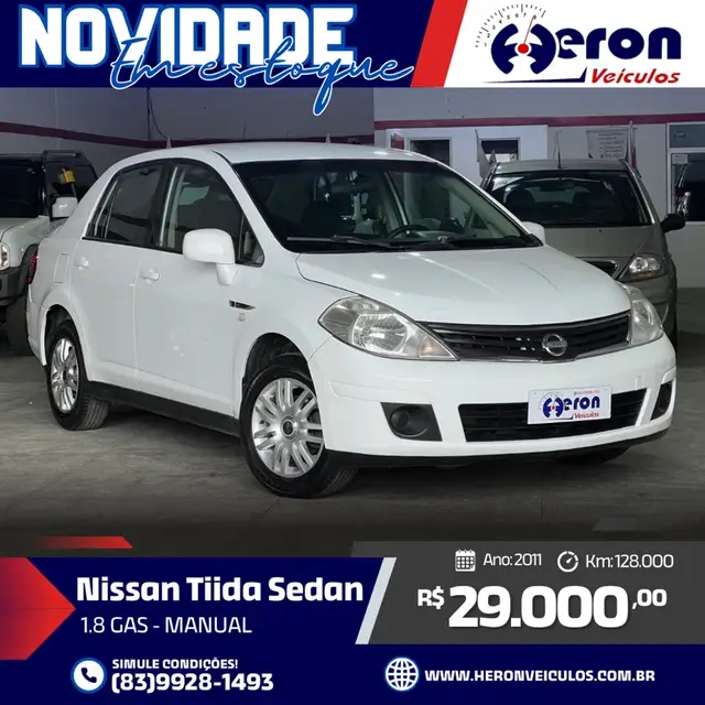 Carro Nissan Tiida Sedan 2011 1.8 16V (Flex)