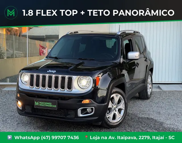 Carro Jeep Renegade 2018 Limited 1.8 4x2 (Aut) (Flex)