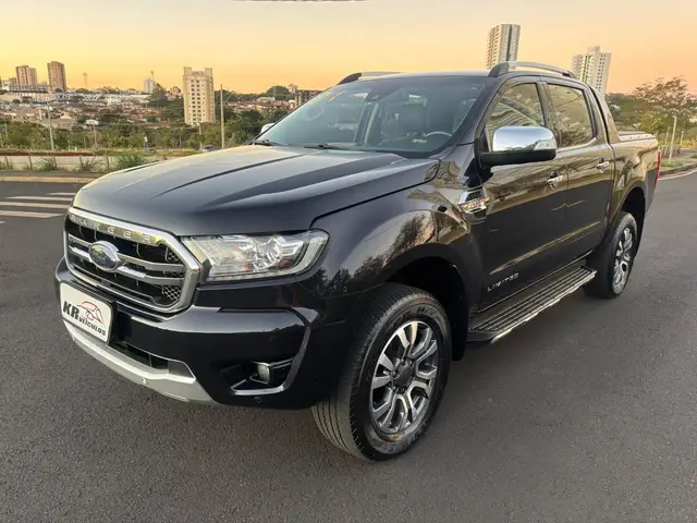 Carro Ford Ranger Cabine Dupla 2021 Limited 3.2 Turbodiesel 20V 4x4 (Aut)