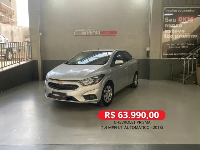 Carro Chevrolet Prisma 2018 1.4 LT SPE/4 (Aut)