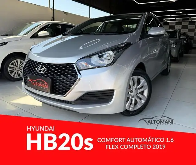 Carro Hyundai HB20S 2019 1.6 Comfort Plus (Aut) (Flex)